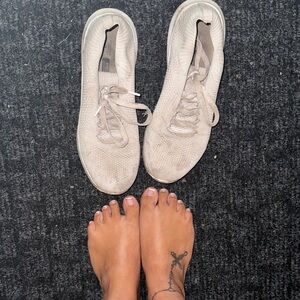 Athletic Works Women's Beige Sneakers